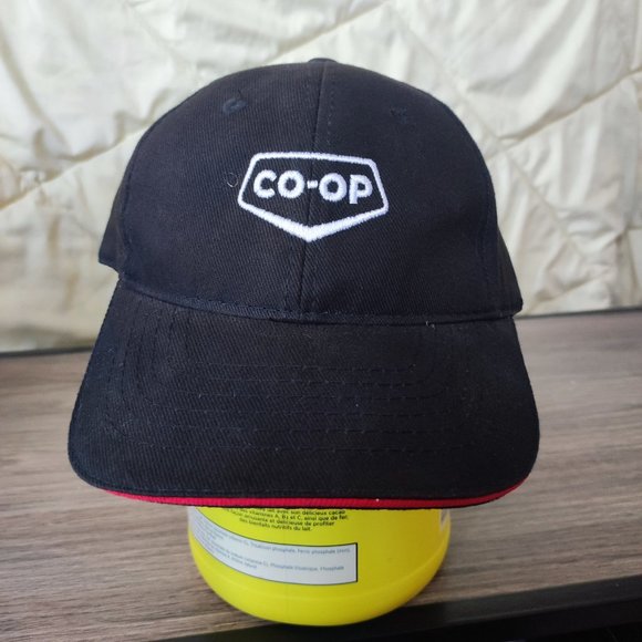 AJM int. CO-OP hat / cap black embroidered men's - Picture 1 of 9